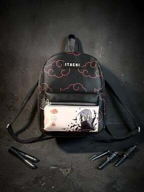 Naruto Shippuden Itachi Akatsuki Mini Backpack
